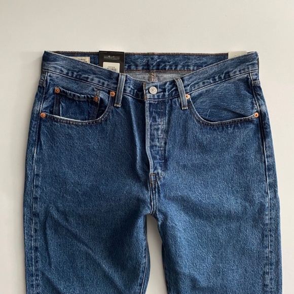 Levi's Premium Denim Jeans 125010438 501 Straight Leg Womens Jeans 31 x 32 - Picture 2 of 6